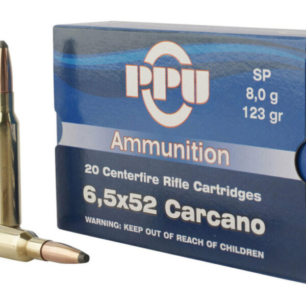 6.5x52mm Carcano Ammo