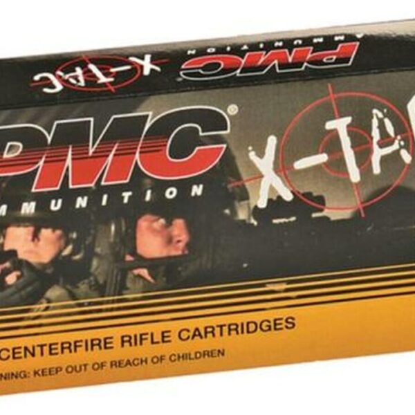 PMC X-Tac 5.56×45 NATO, 62gr, LAP, 20rd Box