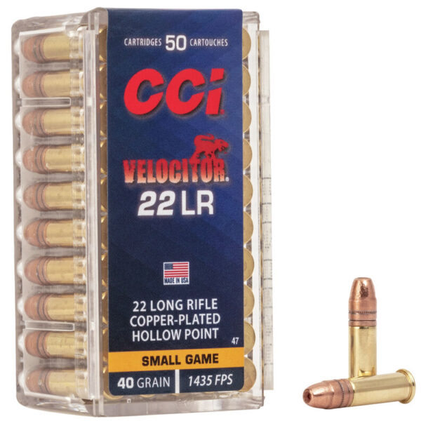 CCI Velocitor 22 LR Ammo