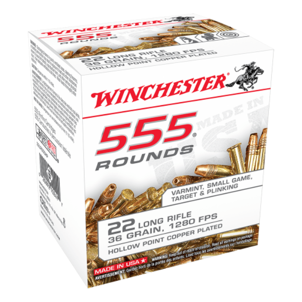 Winchester Super X 22LR 36gr LHP 1280fps