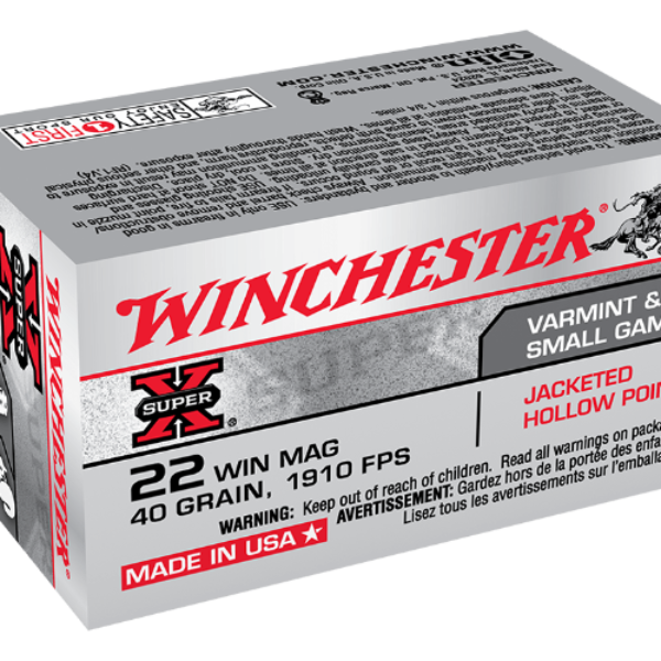 Winchester Super X 22WMR 40 Gr JHP