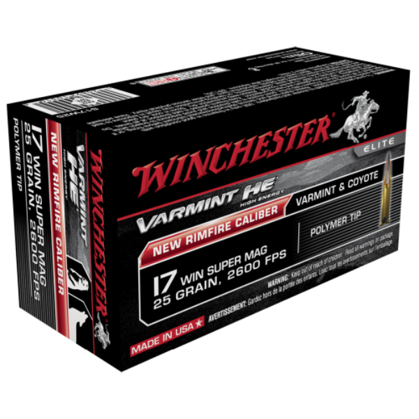 Winchester Varmint HE 17WSM 25gr
