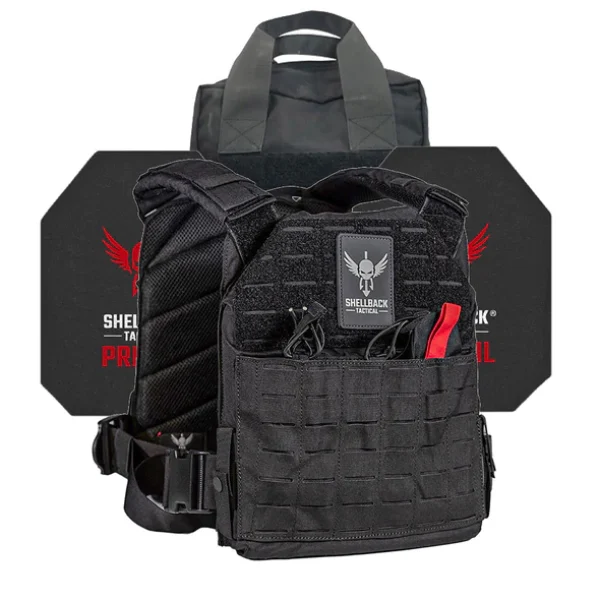 SHELLBACK TACTICAL DEFENDER 2.0 ACTIVE SHOOTER KIT WITH LEVEL IV 4S17 PLATES