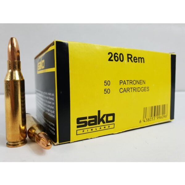 Sako 260 Rem 100 Gr Speedhead