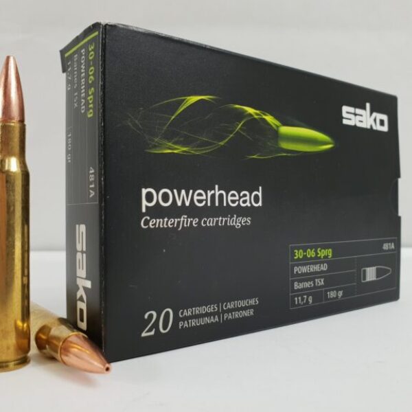 Sako 30-06 180 Gr. Powerhead